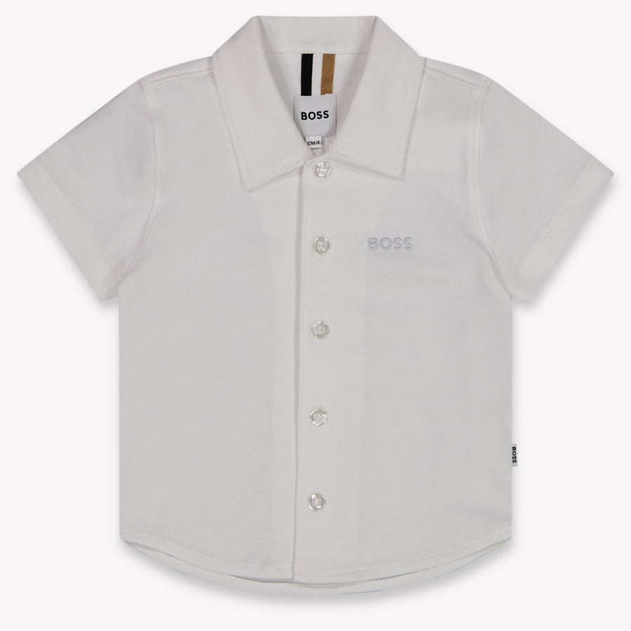 Boss Baby Boys Blouse in White