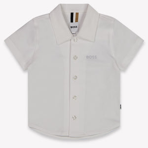 Boss Baby Jungen Bluse rein Weiß