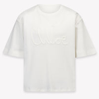 Chloe niños Chicas Camiseta adentro Blanco