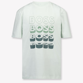 Boss Enfants Garçons T-shirt dans Menthe