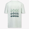 Boss Kinder Jungen T-Shirt In Minze