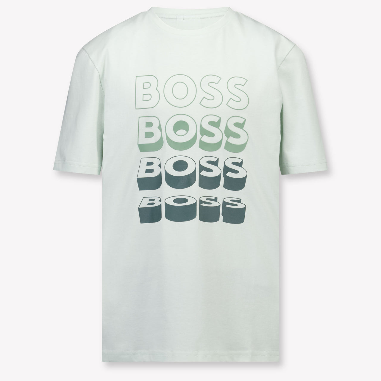 Boss Kinder Jungen T-Shirt In Minze