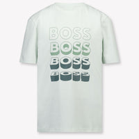 Boss Kinder Jungen T-Shirt In Minze