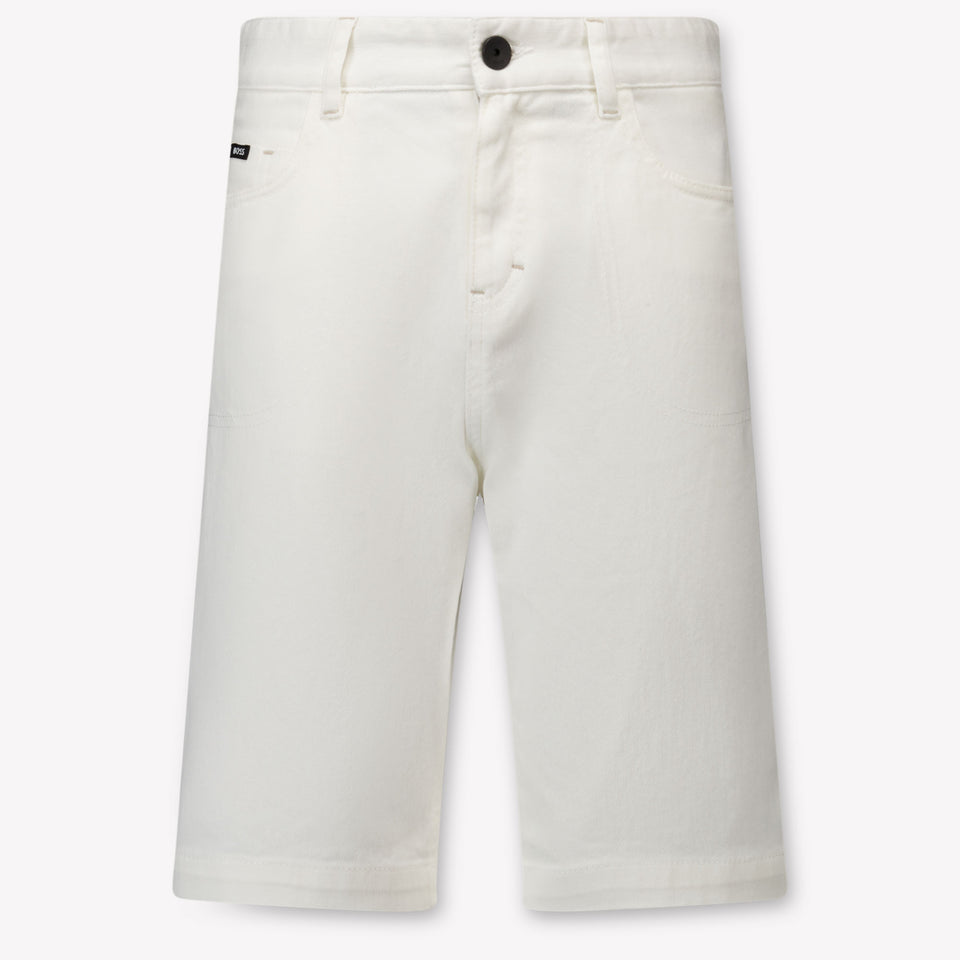 Boss niños Chicos pantalones cortos en Blanco