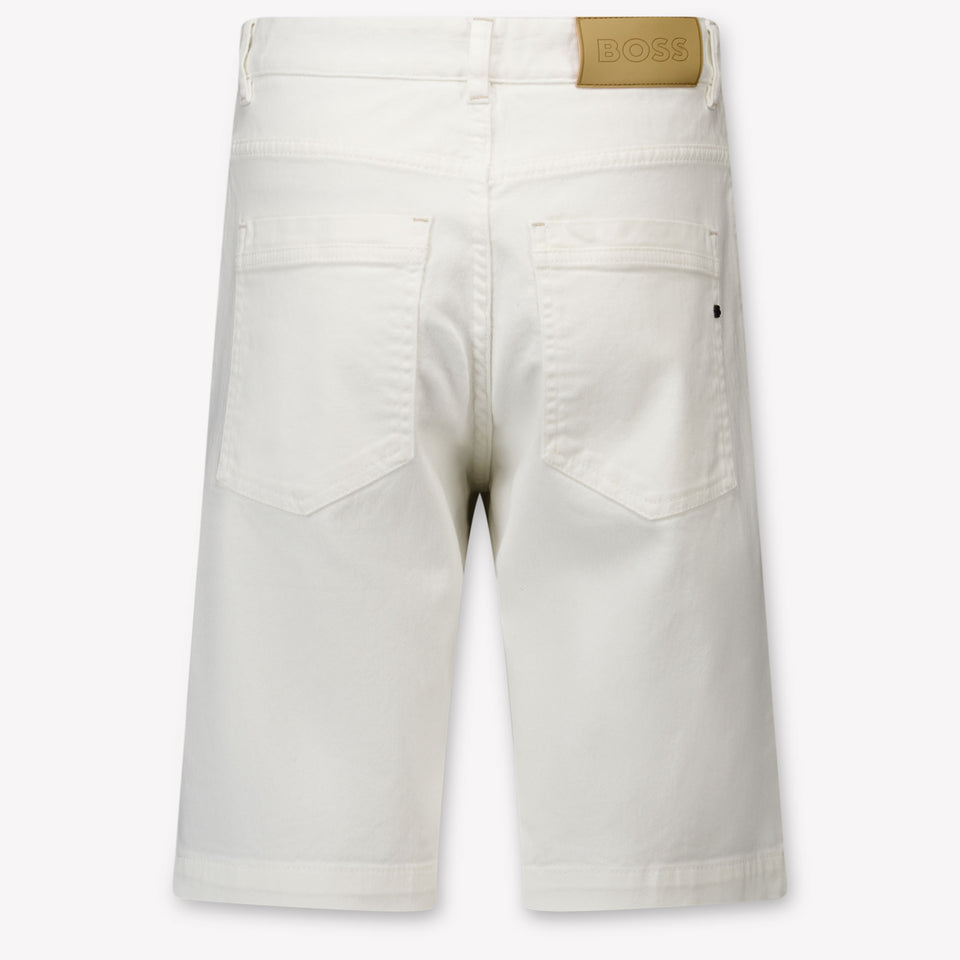 Boss niños Chicos pantalones cortos en Blanco
