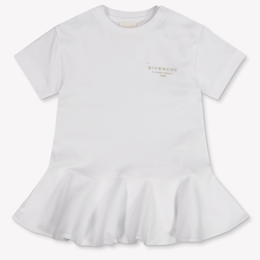 Givenchy Bébé Filles Habillez-vous Blanc