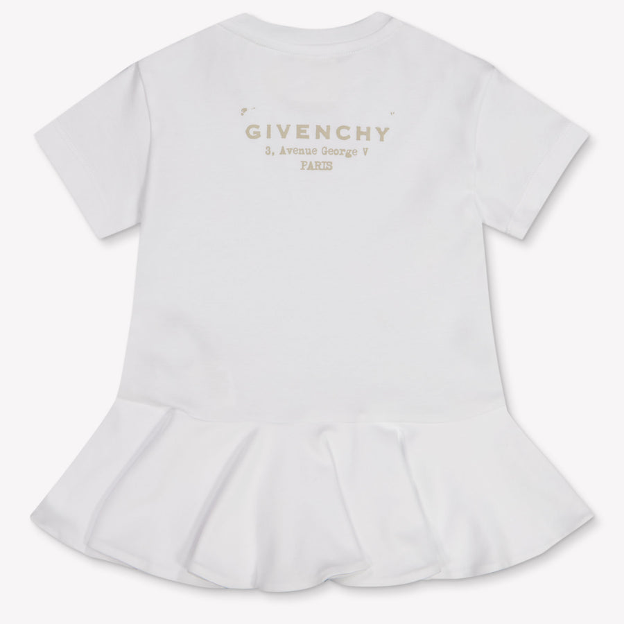 Givenchy Bébé Filles Habillez-vous Blanc