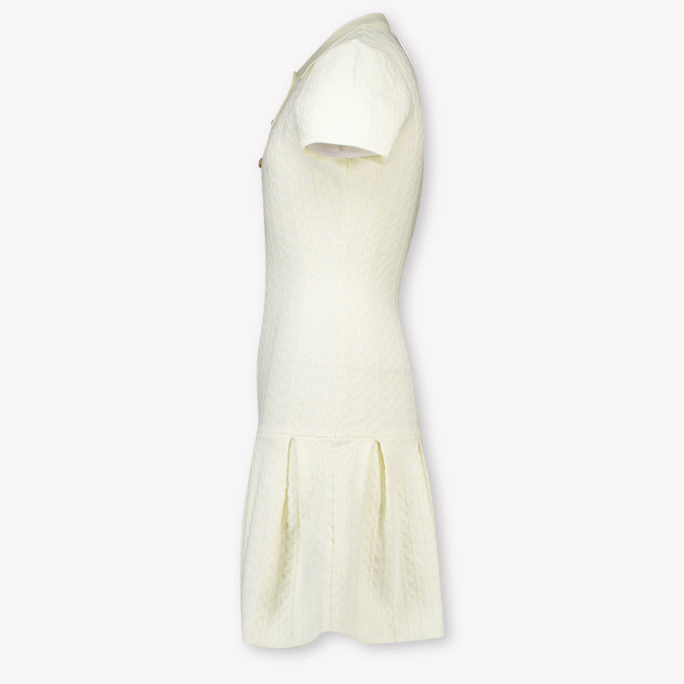 Michael Kors Enfants Filles Robe En Écru