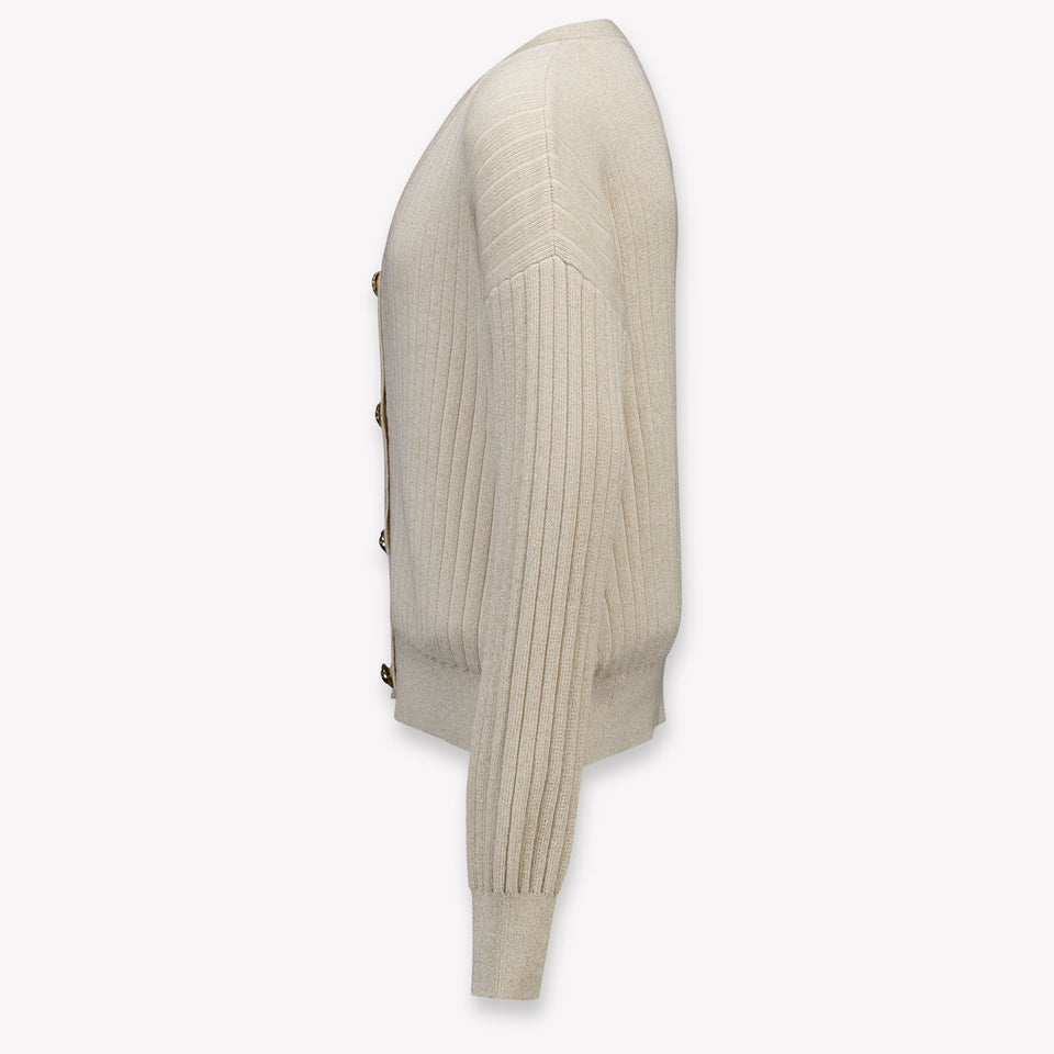 Michael Kors Bambini Ragazze Cardigan dentro Oro