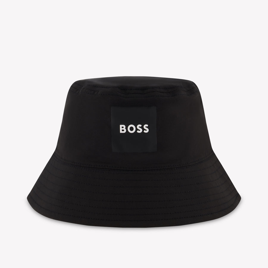 Boss Bambini Ragazzi Cappello dentro Nero