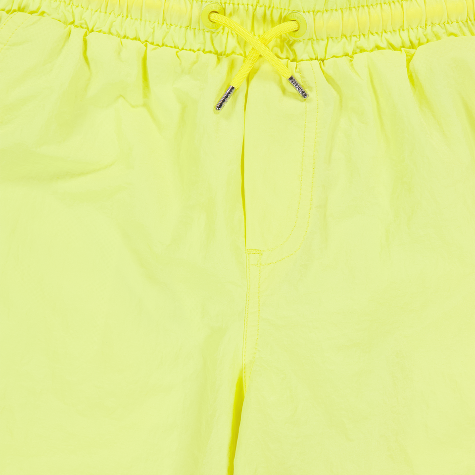 HUGO Niños Chicos Traje de baño en Amarillo