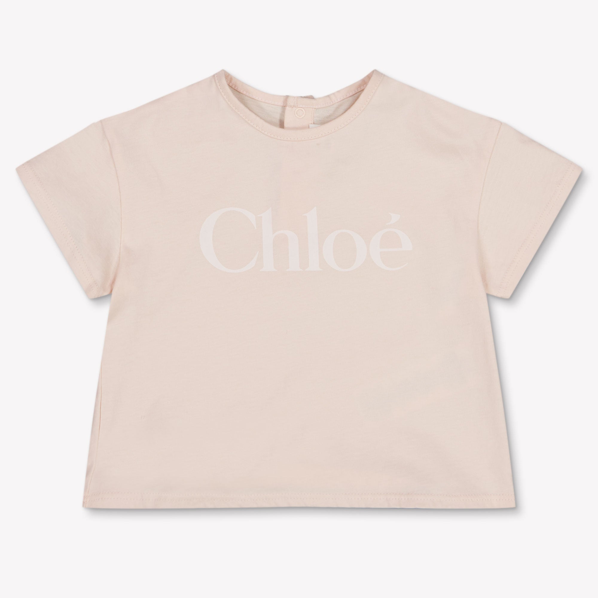Chloe Bambino Ragazze Maglietta dentro Rosa Chiaro