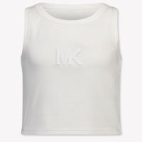 Michael Kors Kinder Mädchen T-Shirt In Grauweiß