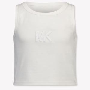 Michael Kors Kinder Mädchen T-Shirt In Grauweiß