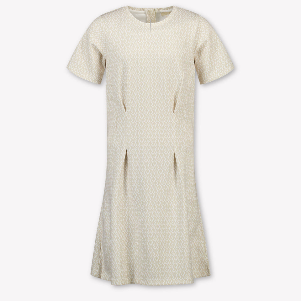 Michael Kors Kids Girls Dress In Beige