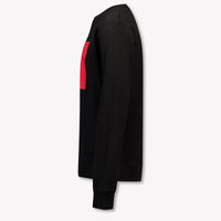HUGO Jungen Pullover in Schwarz