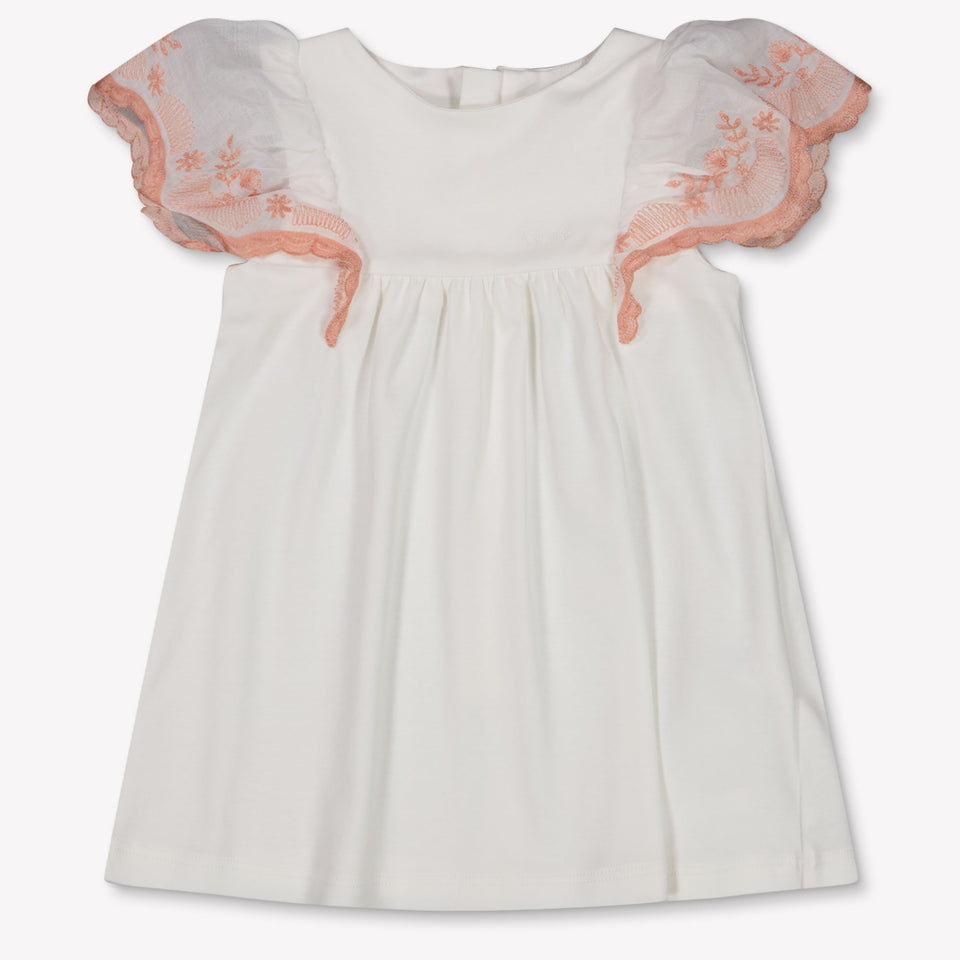 Chloe Baby Meisjes Jurk In Wit