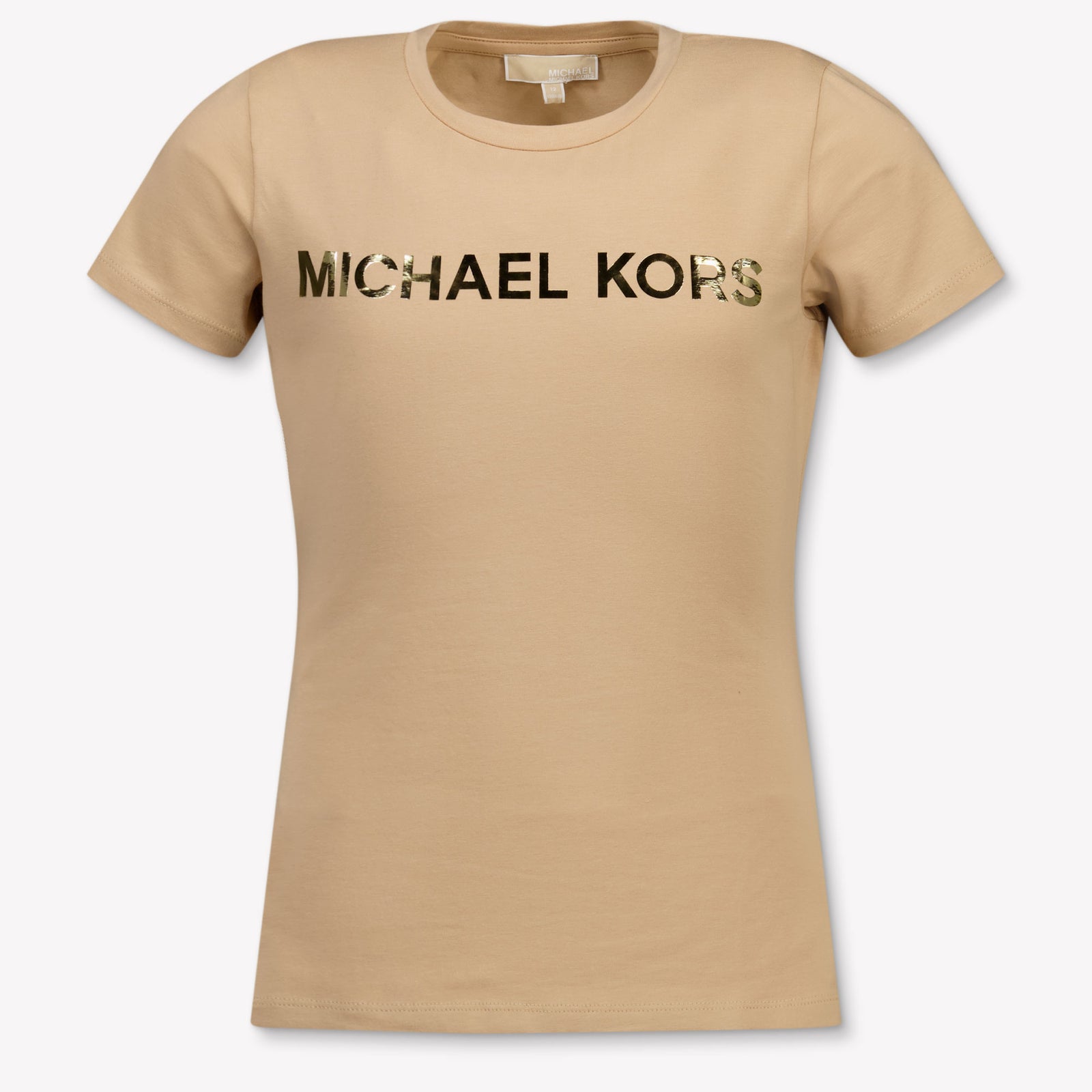 Michael Kors niños Chicas Camiseta adentro Camel