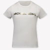 Michael Kors Kinder Mädchen T-Shirt In Grauweiß