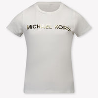 Michael Kors Kinder Mädchen T-Shirt In Grauweiß
