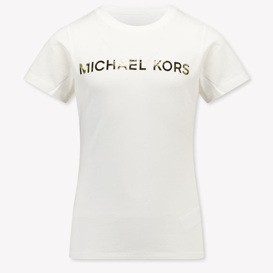 Michael Kors Mädchen T-Shirt in Off-White