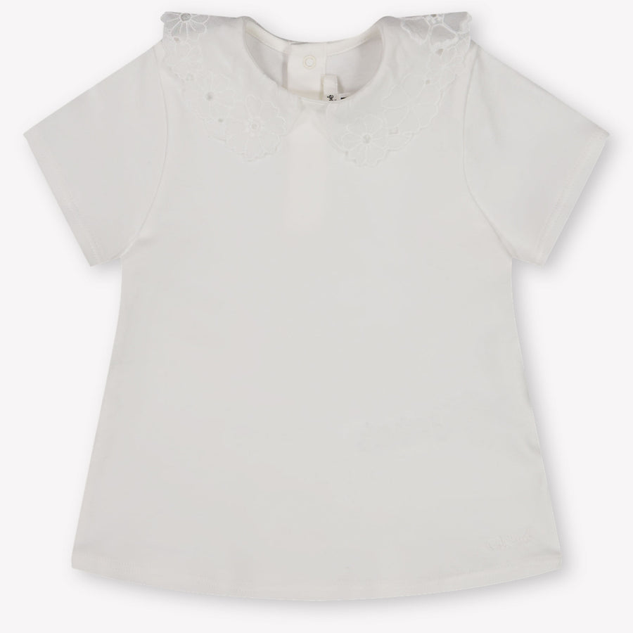 Chloe Bébé Filles T-shirt dans Blanc