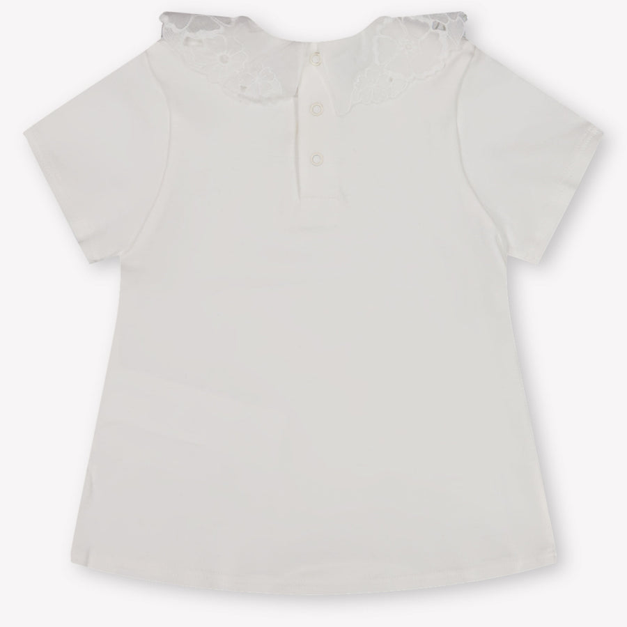 Chloe Baby Mädchen T-Shirt In Weiß
