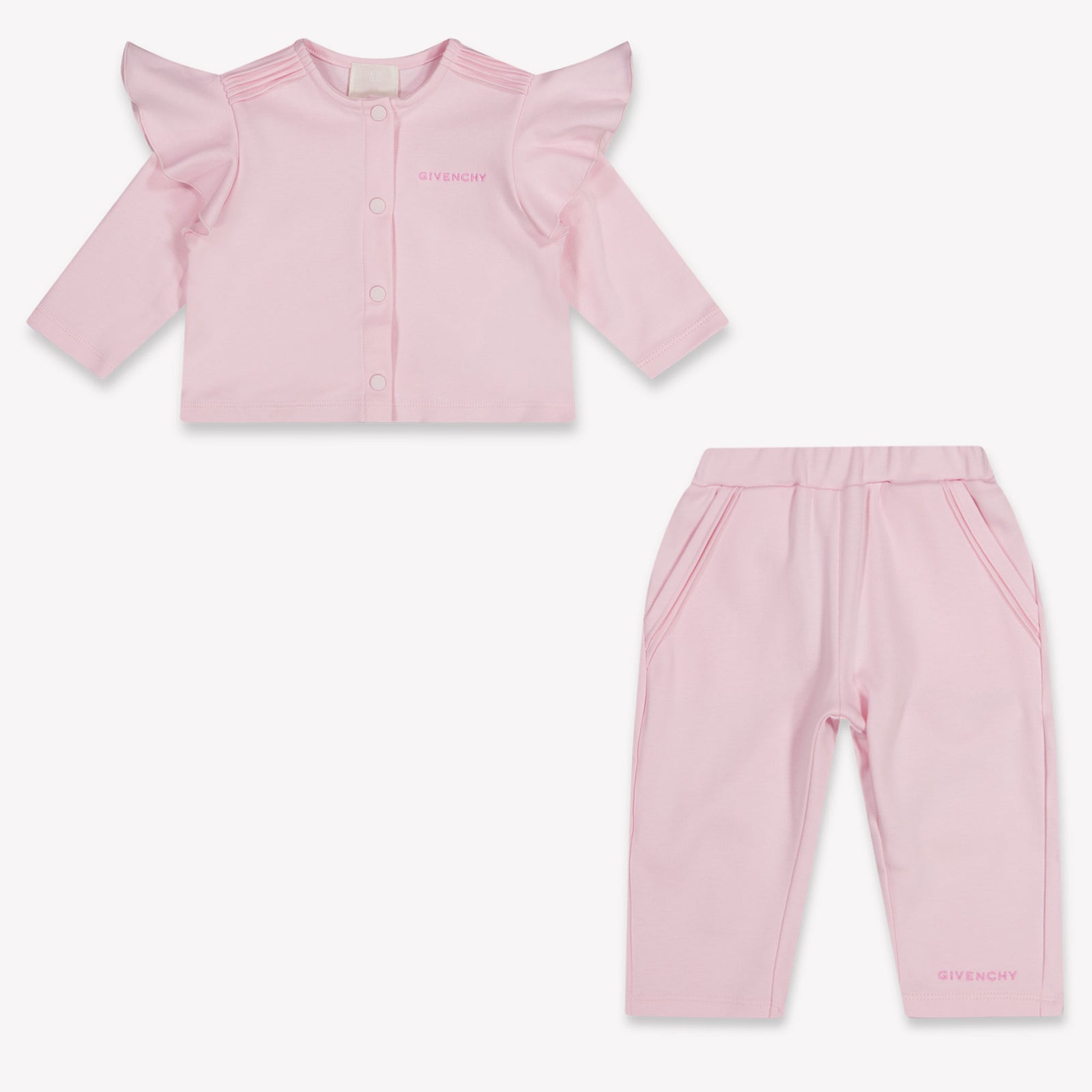 Givenchy Baby Girls Jogging suit In Light Pink
