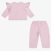 Givenchy Baby Mädchen Jogginganzug In Hellrosa