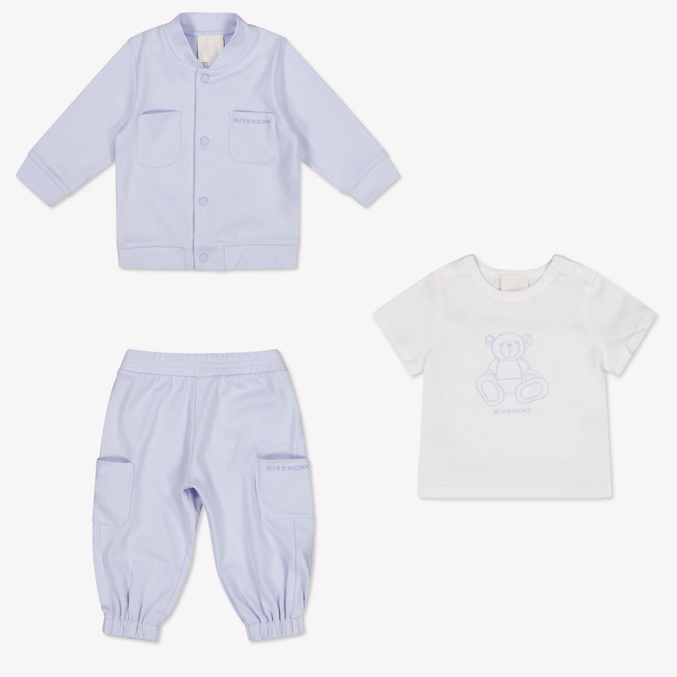 Givenchy Baby Jungen Jogginganzug In Hellblau