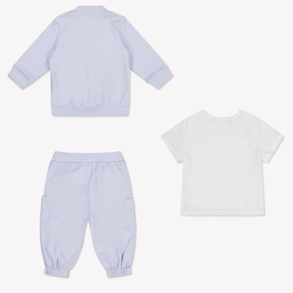 Givenchy Baby Jungen Jogginganzug In Hellblau