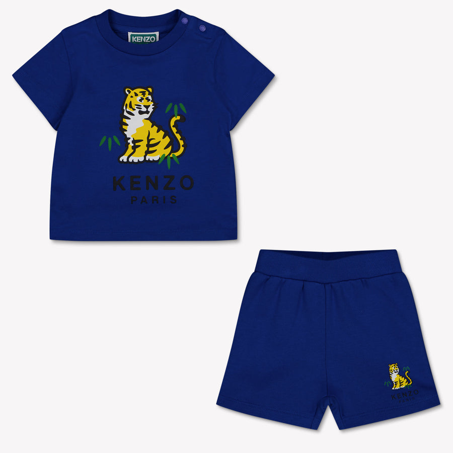 Kenzo Kids bebe Chicos Establecer en Azul Cobalto