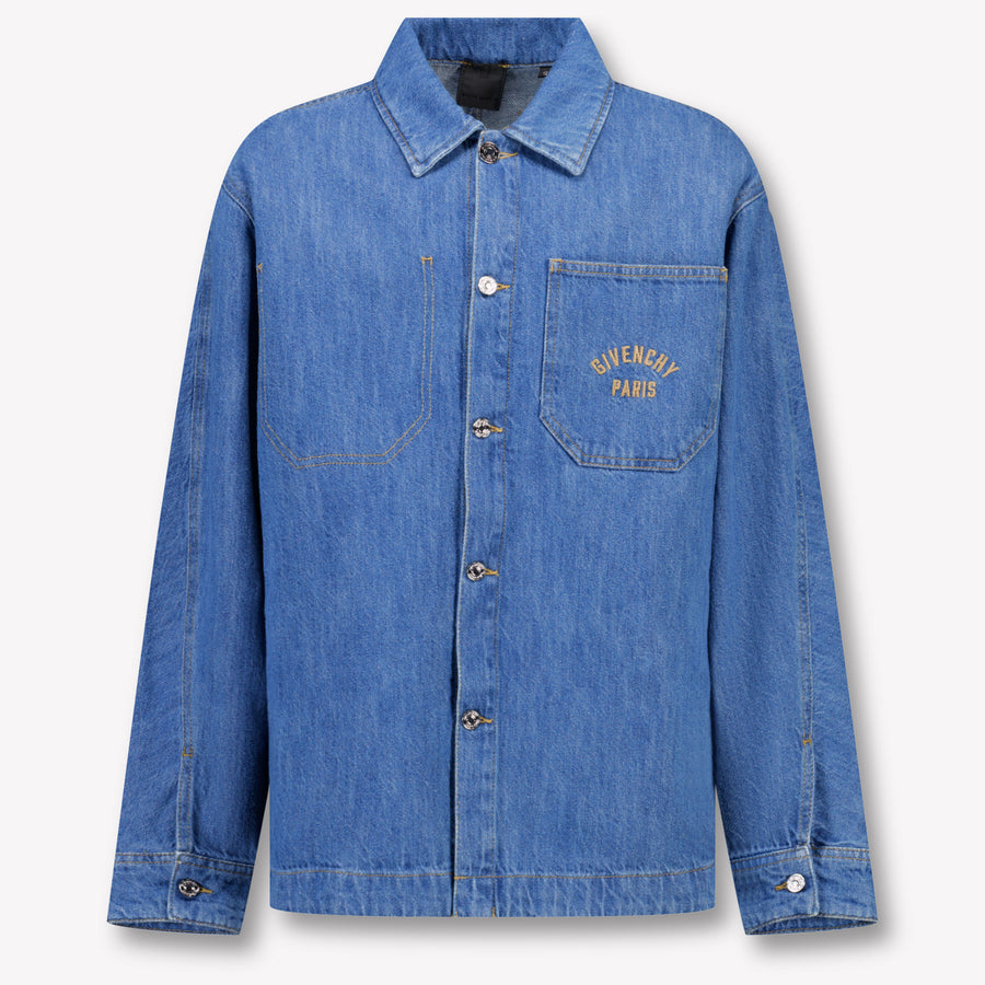 Givenchy Bambini Ragazzi Camicetta dentro Blu