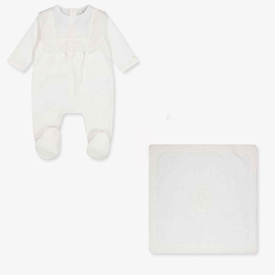 Chloe Bébé Filles Combishort dans Blanc