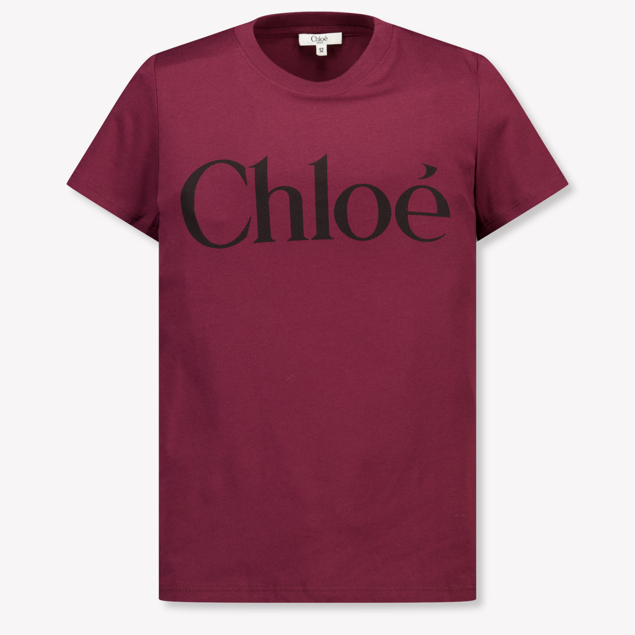 Chloe niños Chicas Camiseta adentro Burdeos