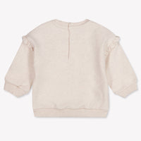 Chloe Baby Mädchen Pullover rein Helles Beige