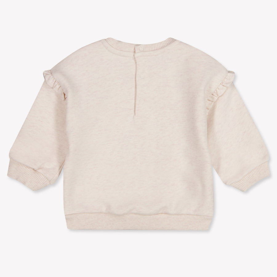 Chloe Baby Mädchen Pullover rein Helles Beige