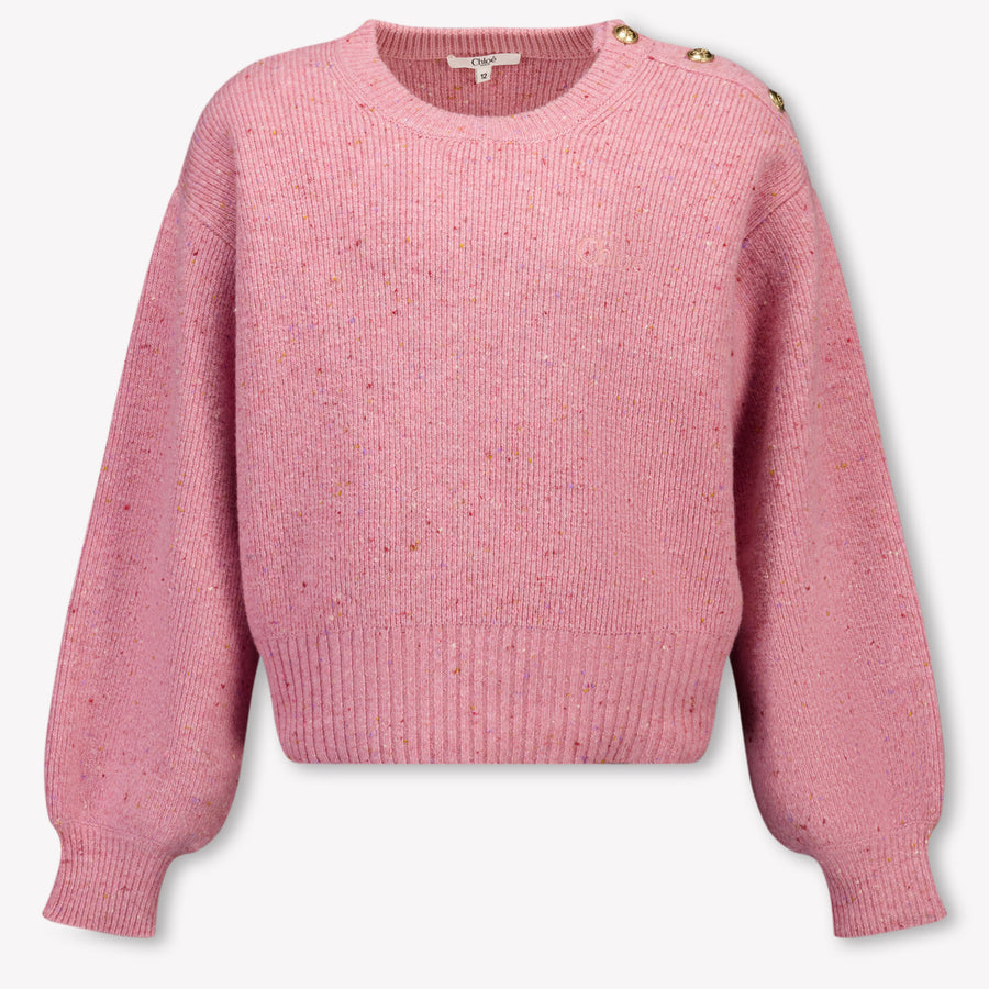 Chloe Bambini Ragazze Maglione dentro Rosa
