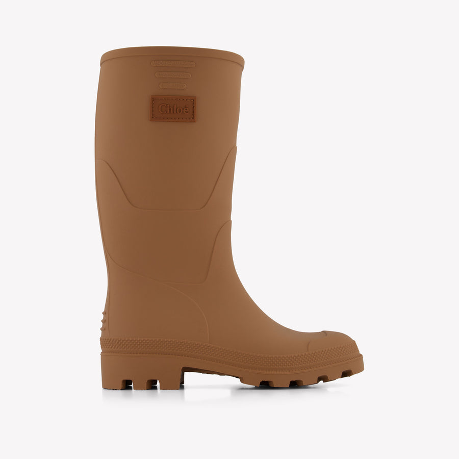 Chloe Filles Bottes dedans Beige