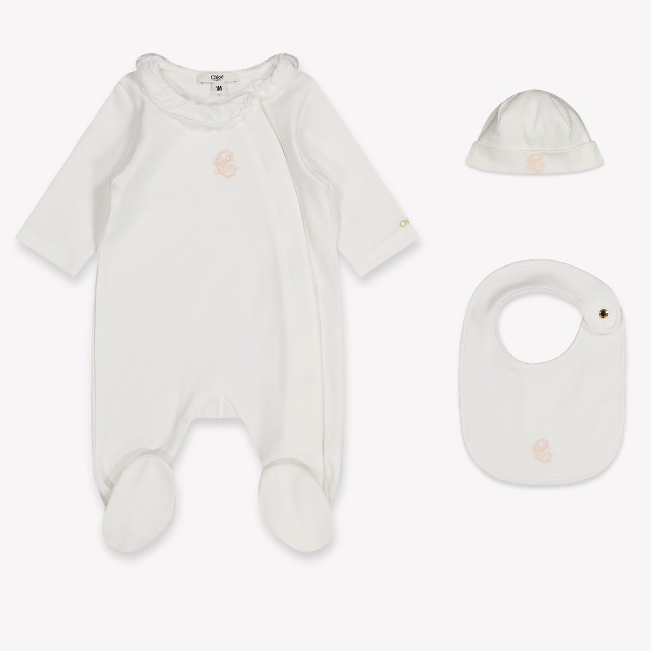 Chloe Baby Mädchen Spielanzug In Weiß