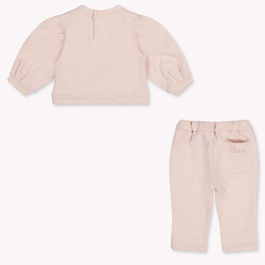 Chloe Baby Mädchen Jogginganzug In Hellrosa