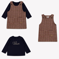 Chloe Bébé Filles Habillez-vous Marron