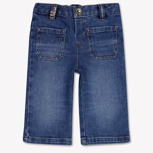 Chloe Bébé Filles Jeans dans Bleu