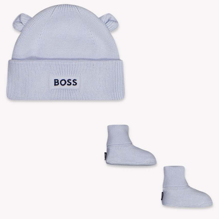Boss bebe Chicos sombrero en Azul Claro