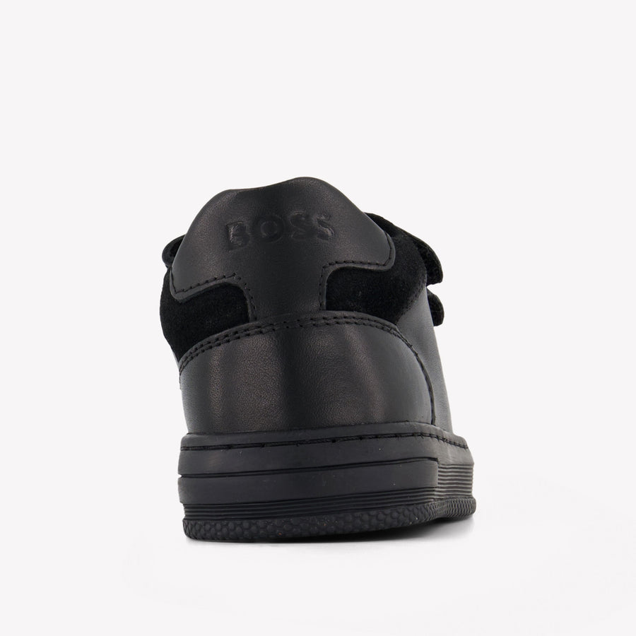 Boss Bambini Ragazzi Scarpe da ginnastica dentro Nero