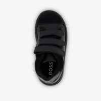 Boss Bambini Ragazzi Scarpe da ginnastica dentro Nero