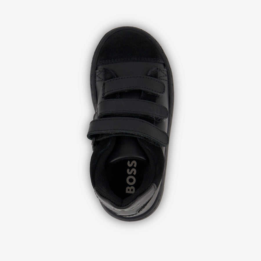 Boss Bambini Ragazzi Scarpe da ginnastica dentro Nero