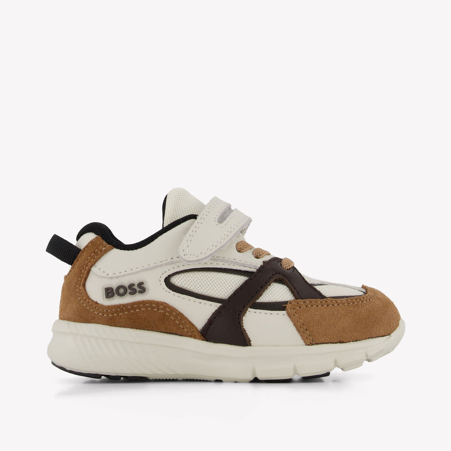 Boss Garçons Baskets dans Beige