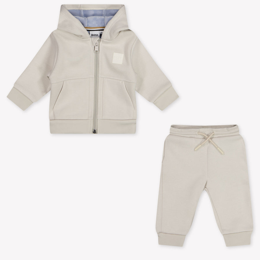 Boss Bébé Garçons Survêtement de jogging Beige Clair