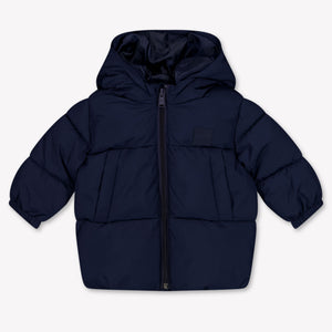 Boss bebe Chicos abrigo de invierno en Navy